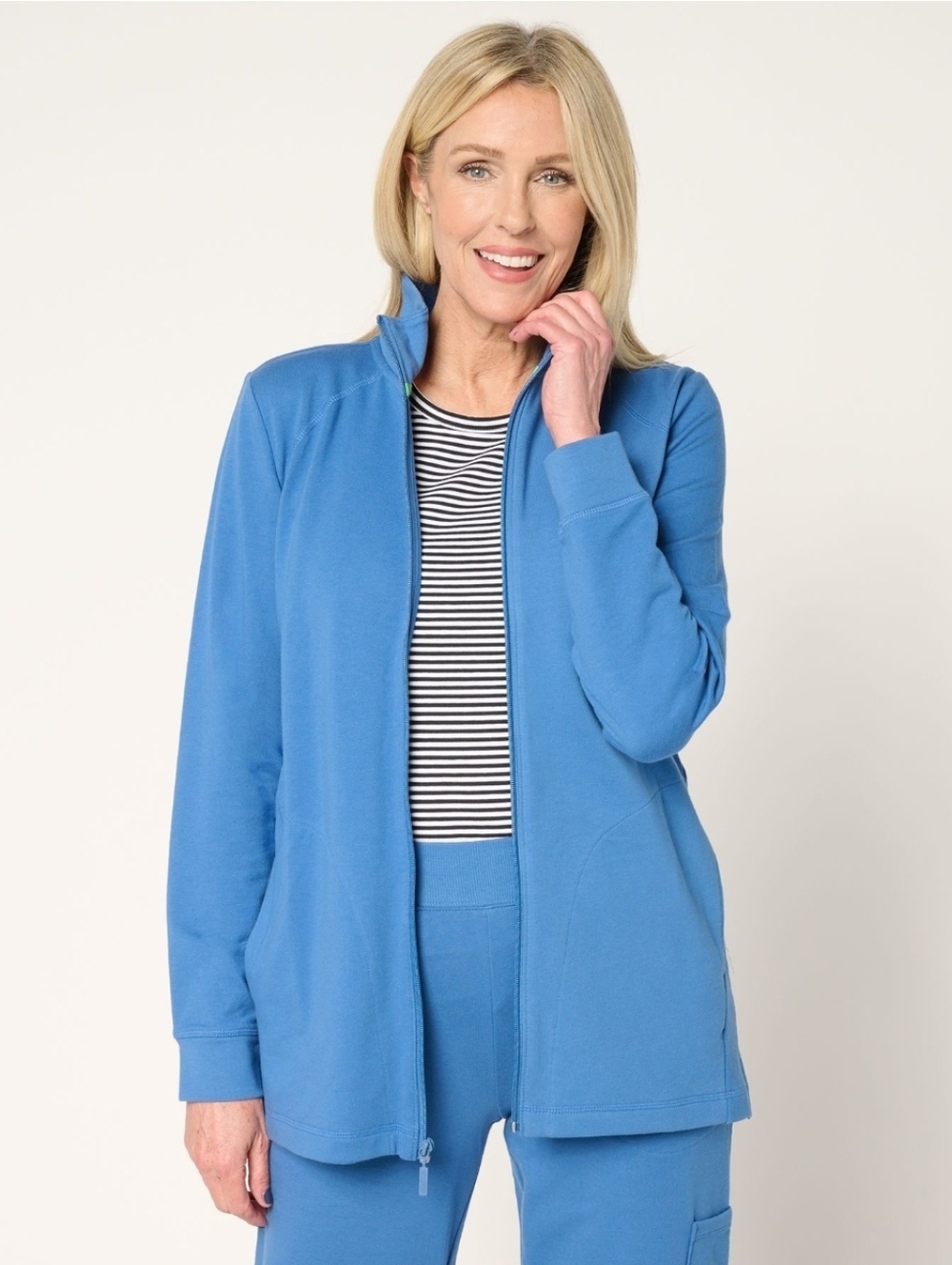 d&co. Spring Jade Zip-Up Jacket
